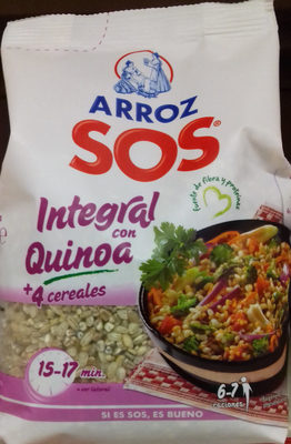 Arroz integral con quinoa + 4 cereales paquete 500 g