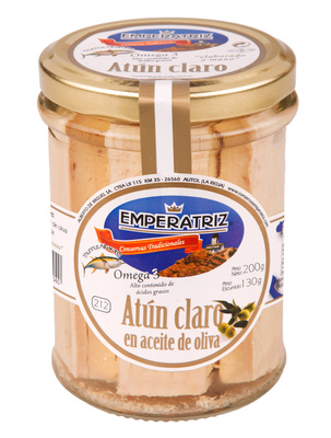 Atún claro en aceite de oliva