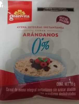 Avena integral instantánea