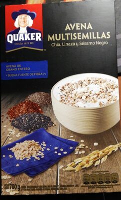 Avena multisemillas chia, linaza y sesamo negro