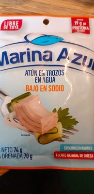 Atún en Trozos en Aqua