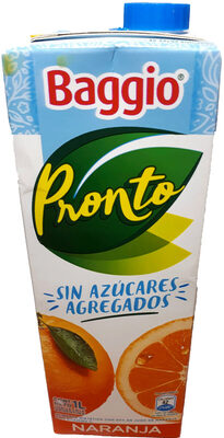 Baggio Naranja Sin azúcares agregados